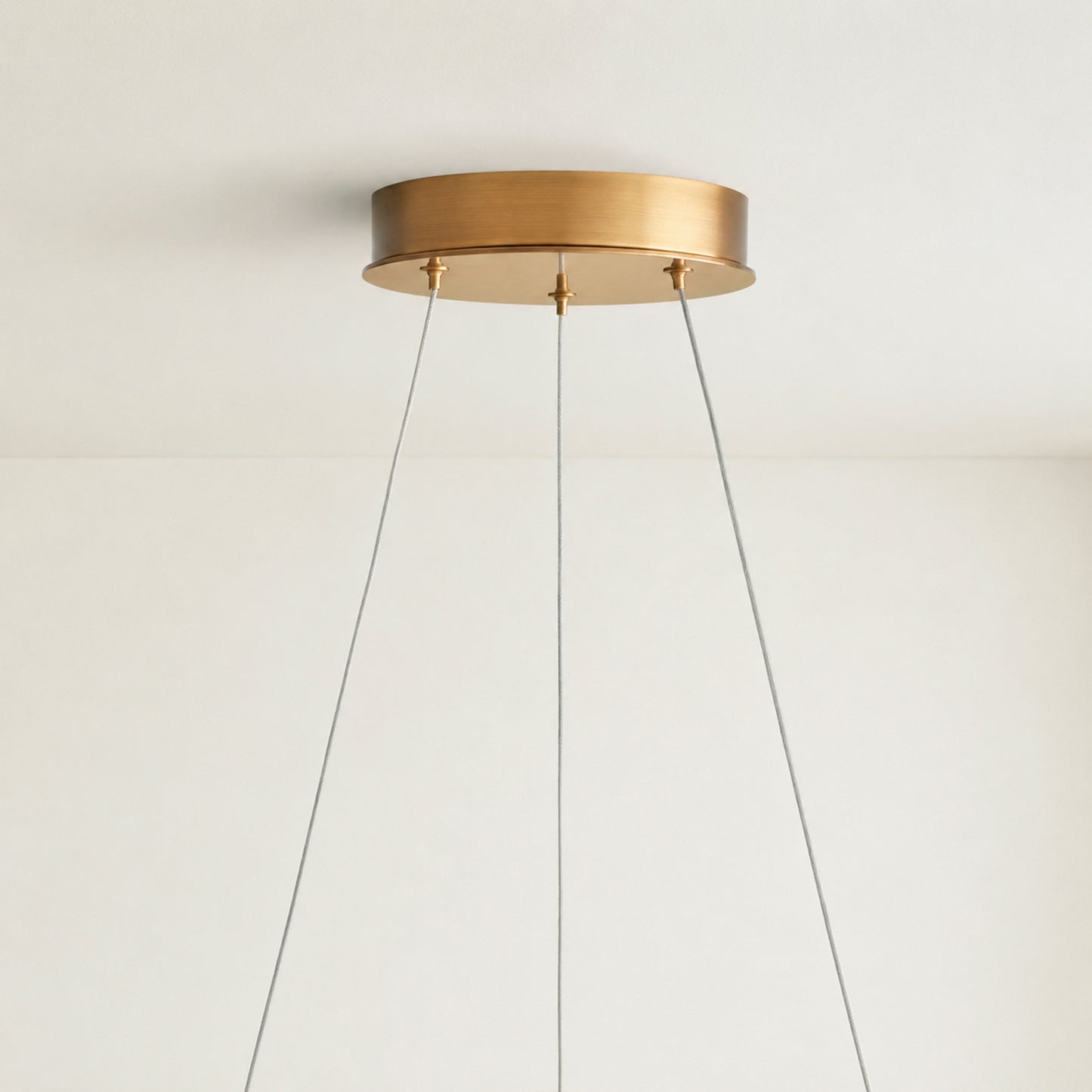 Lyla 2-Tiered Halo Chandelier