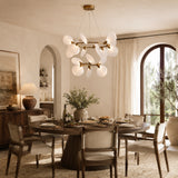 Lyla 2-Tiered Halo Chandelier