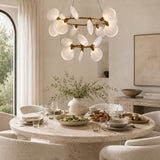 Lyla 2-Tiered Halo Chandelier