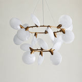 Lyla 2-Tiered Halo Chandelier