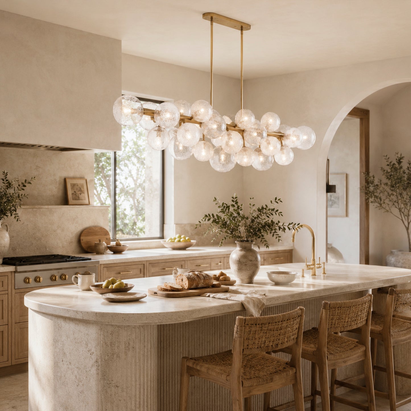 Mandoza Linear Chandelier
