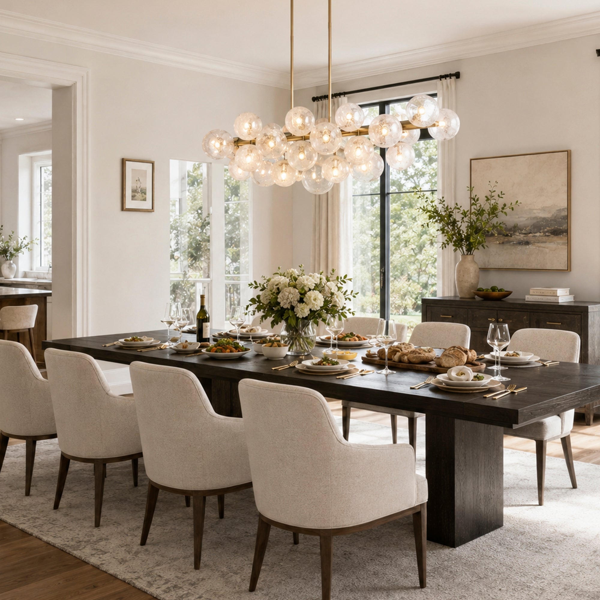 Mandoza Linear Chandelier