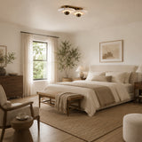 Median Alabaster Sconce Alabaster Flushmount: 2 Surface