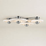 Median Alabaster Sconce Alabaster Flushmount:  4 Surface