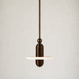 Median Alabaster Mono Pendant