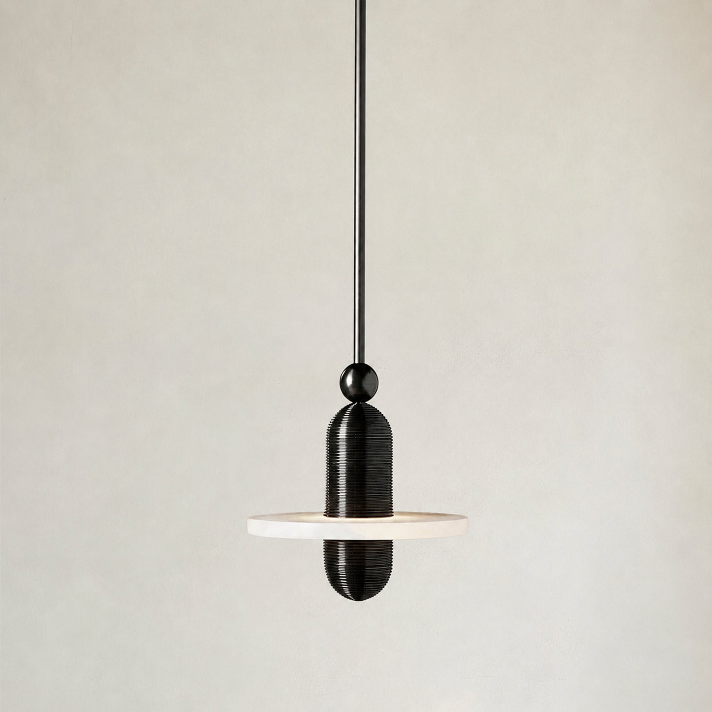 Median Alabaster Mono Pendant