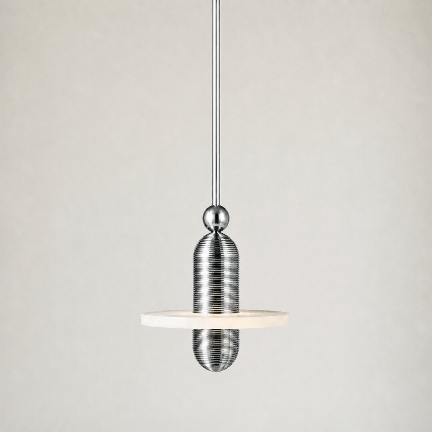 Median Alabaster Mono Pendant