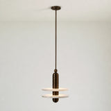 Median Alabaster Pendant