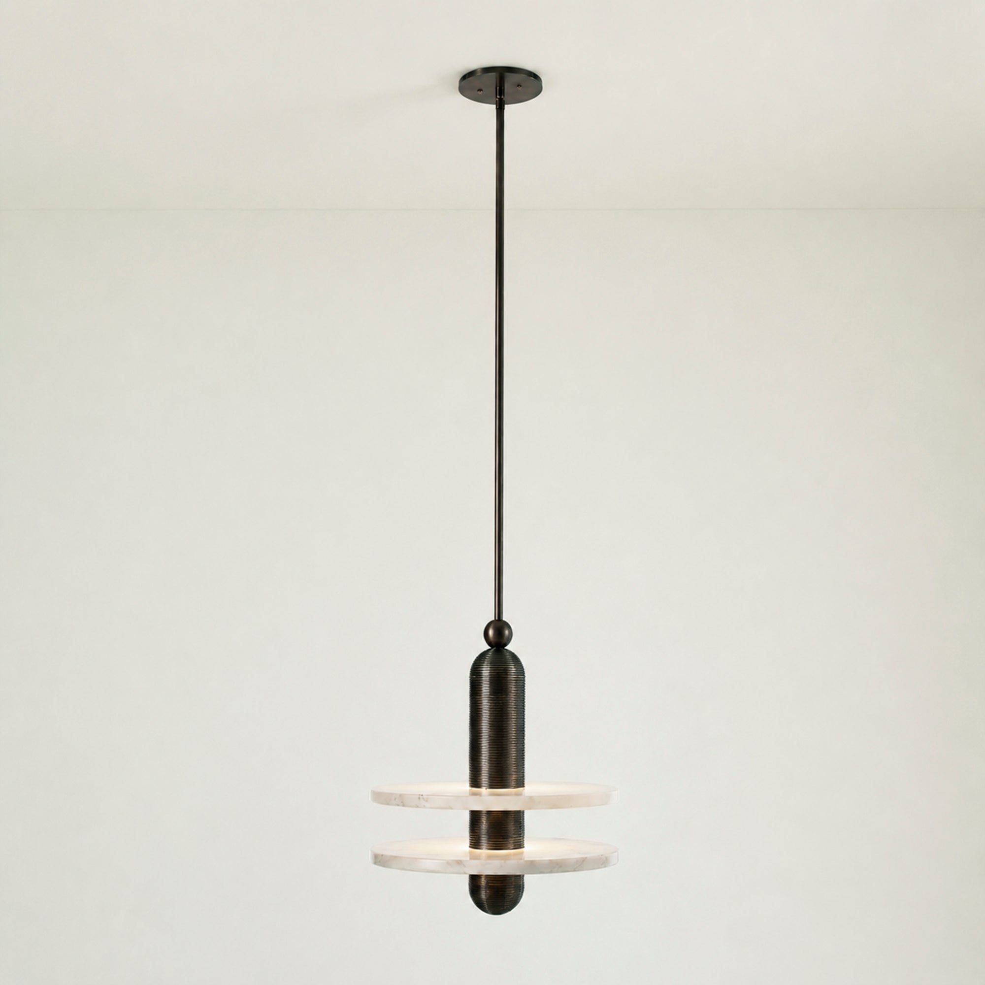 Median Alabaster Pendant