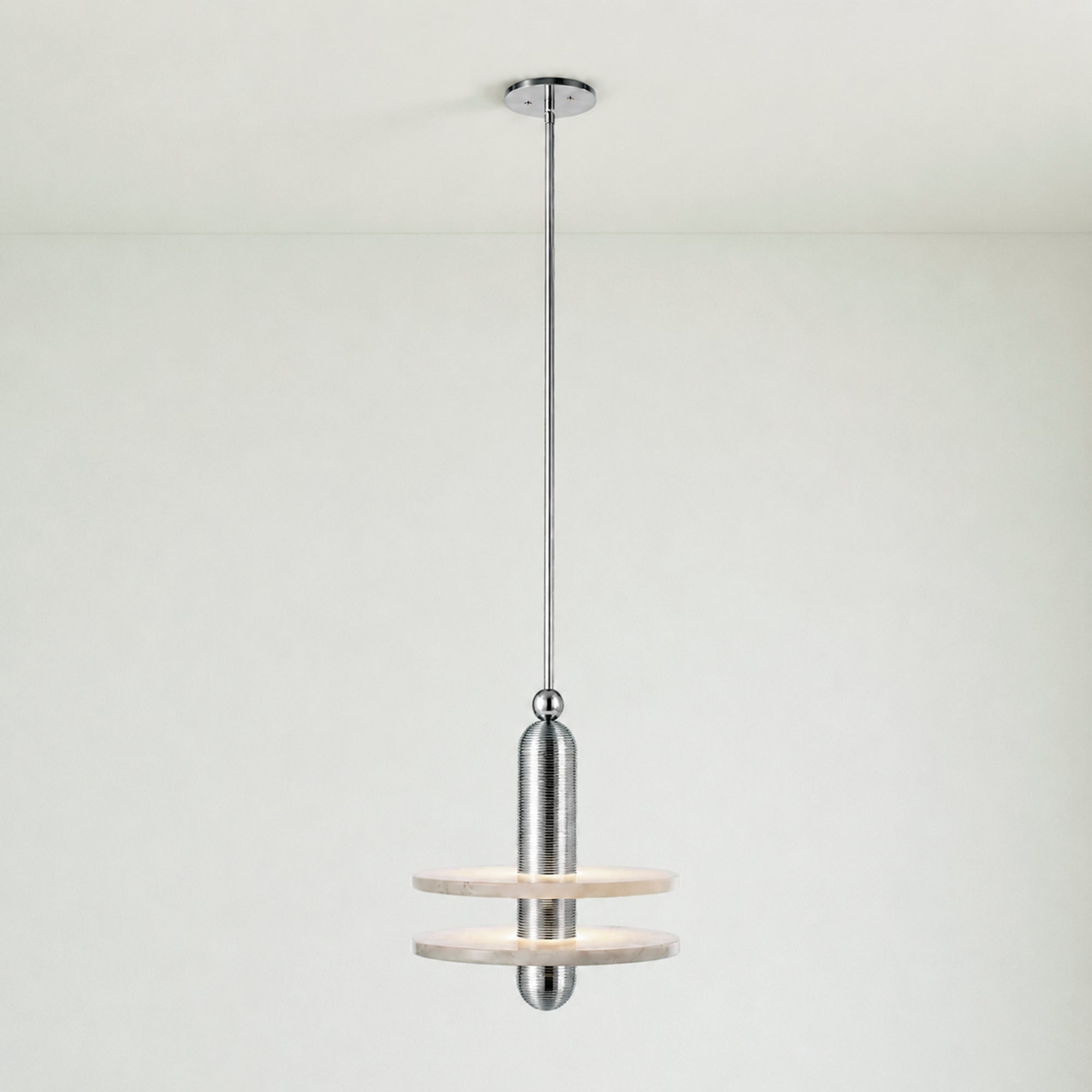 Median Alabaster Pendant