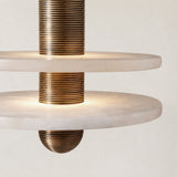 Median Alabaster Mono 2 Pendants