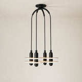 Median Alabaster Mono 4 Pendants