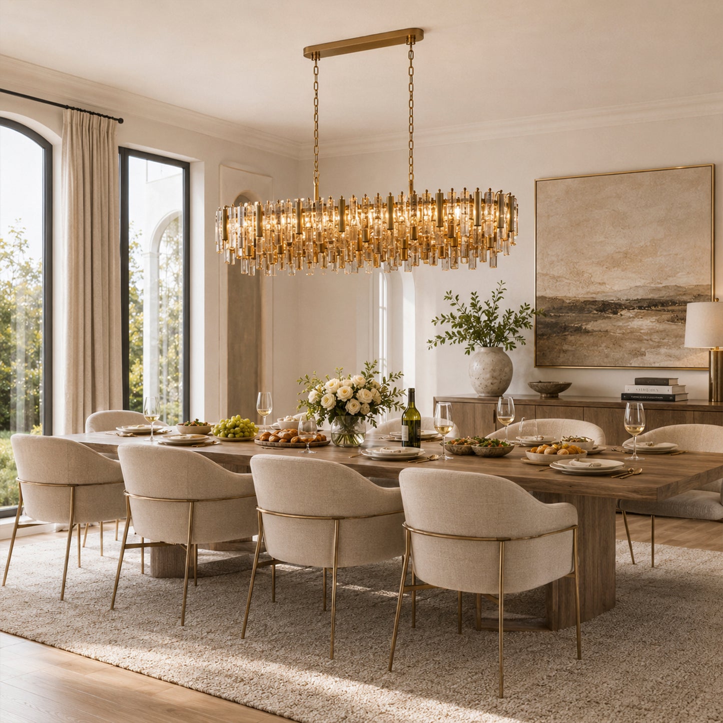 Neve Linear Chandelier