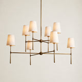 Rhodes 2-Tier Round Chandelier