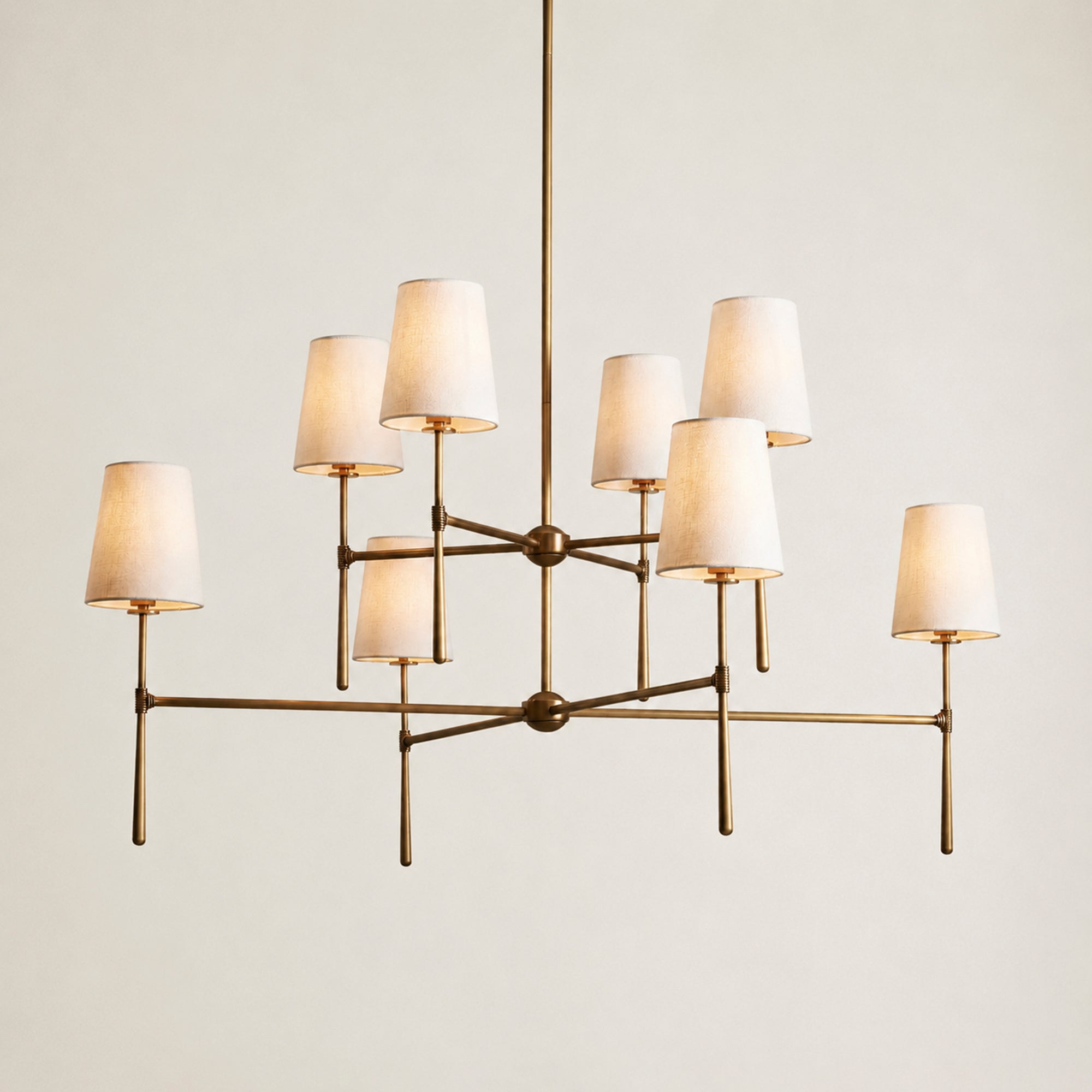 Rhodes 2-Tier Round Chandelier