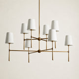 Rhodes 2-Tier Round Chandelier