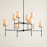 Rhodes 2-Tier Round Chandelier