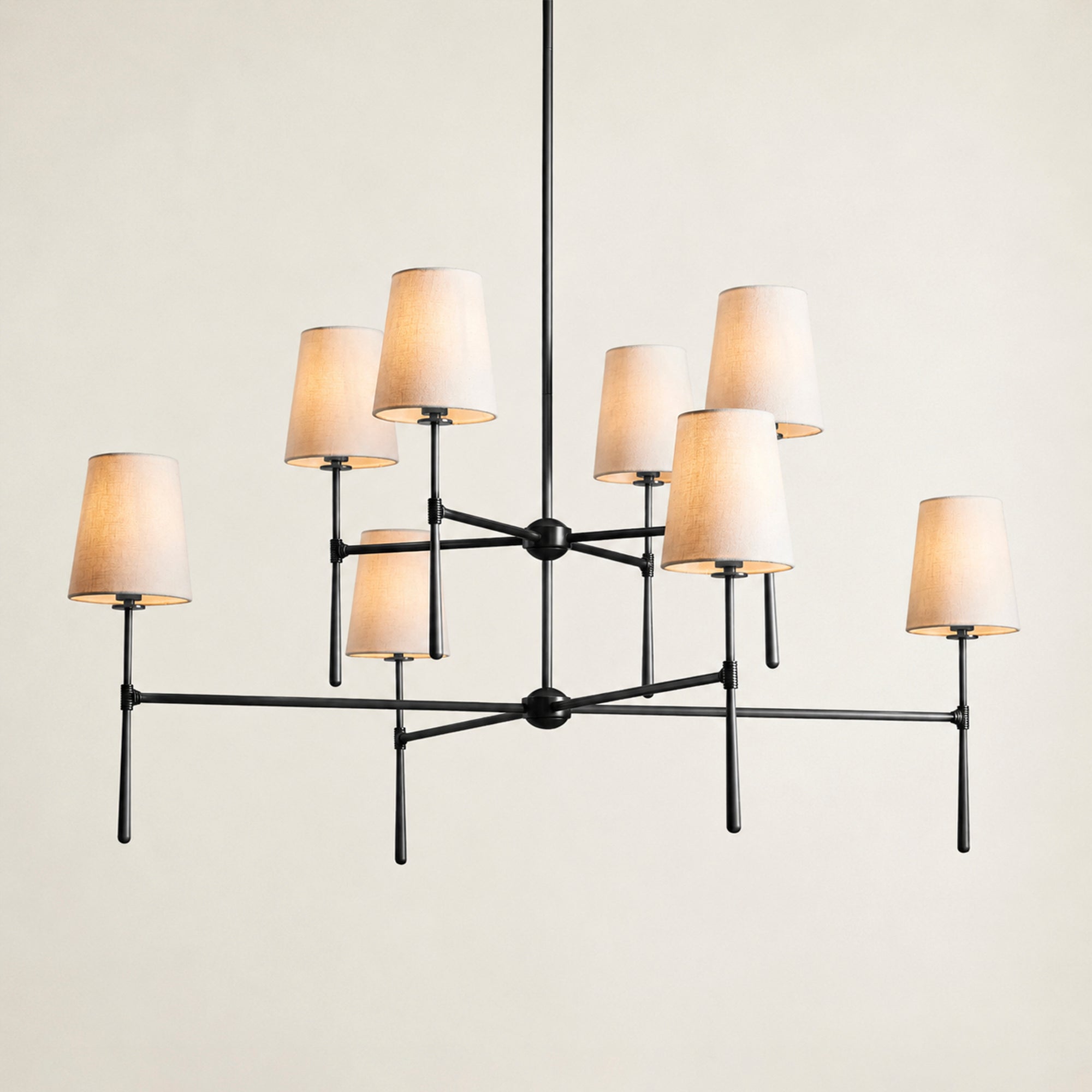 Rhodes 2-Tier Round Chandelier
