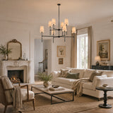 Rhodes 2-Tier Round Chandelier