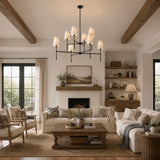 Rhodes 2-Tier Round Chandelier