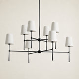 Rhodes 2-Tier Round Chandelier