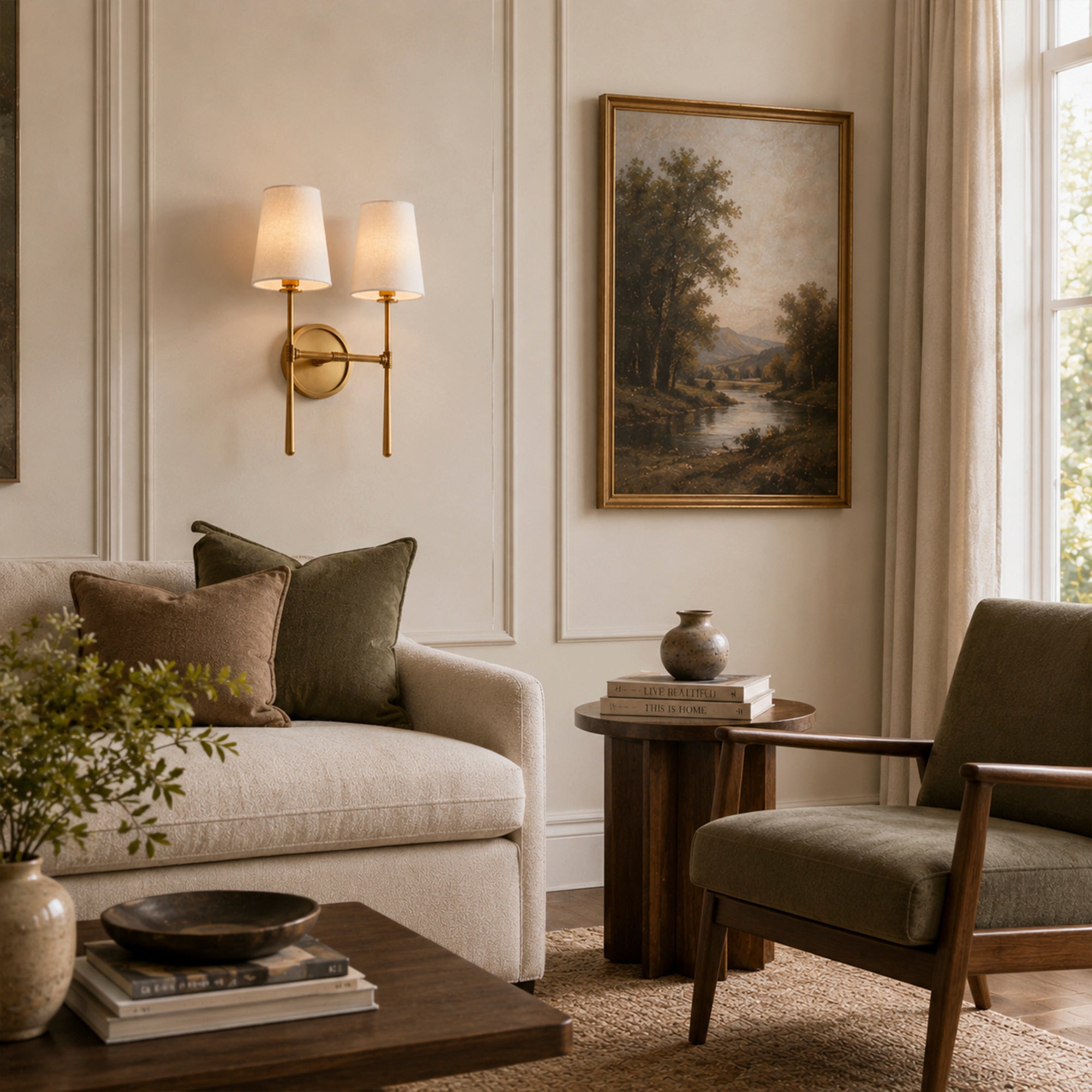Rhodes Double Sconce