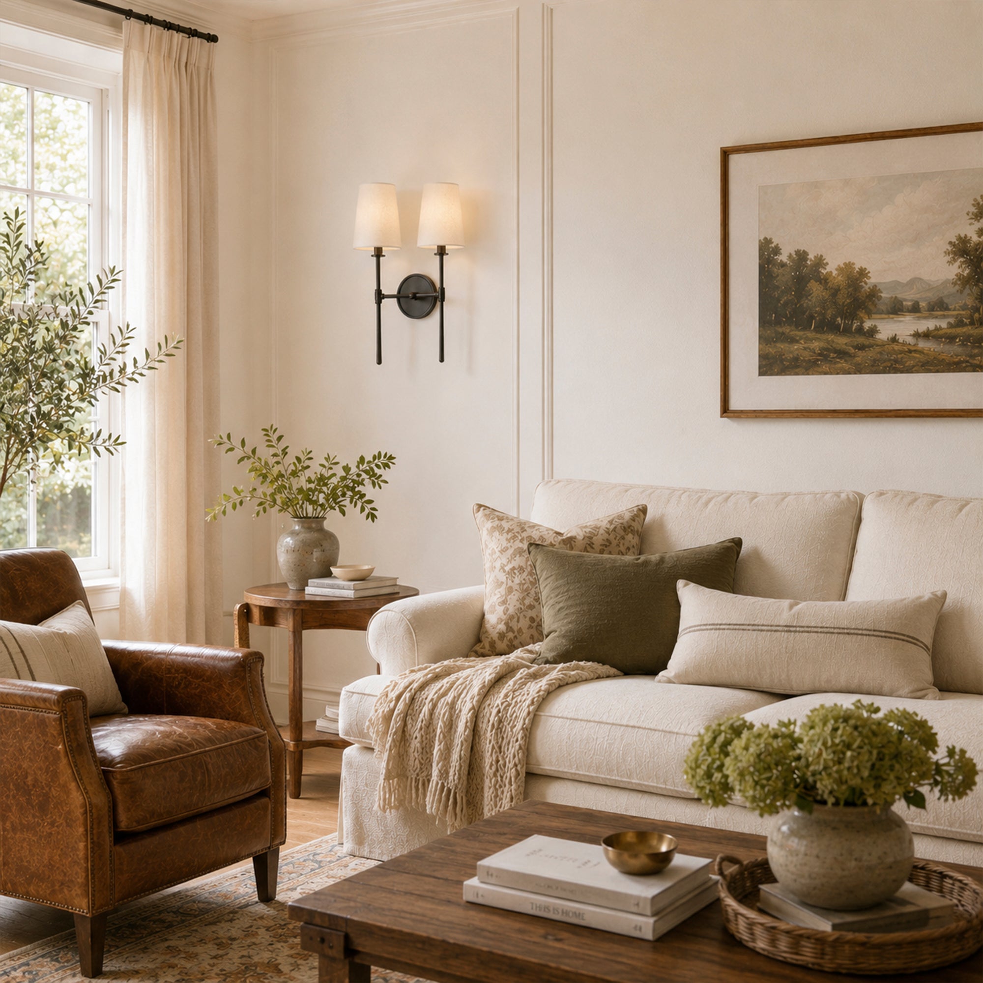 Rhodes Double Sconce