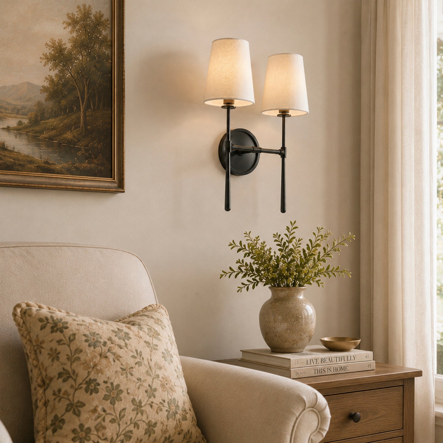 Rhodes Double Sconce