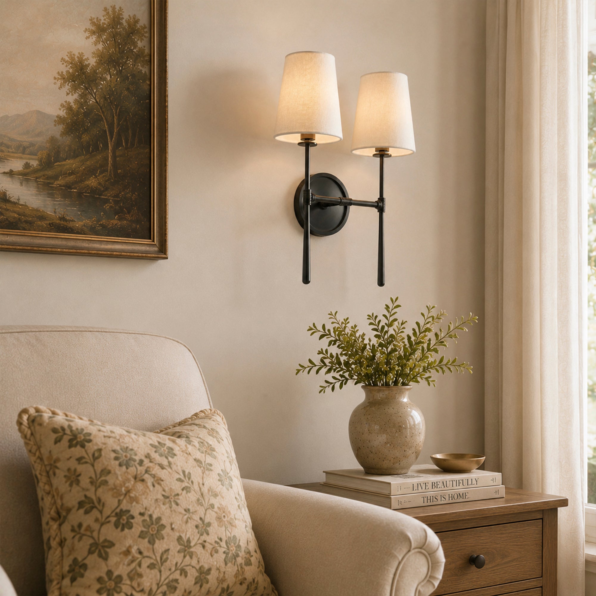 Rhodes Double Sconce