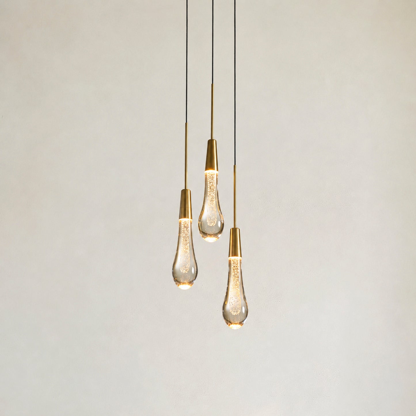 Soltaire Cluster Pendant