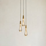 Soltaire Cluster Pendant