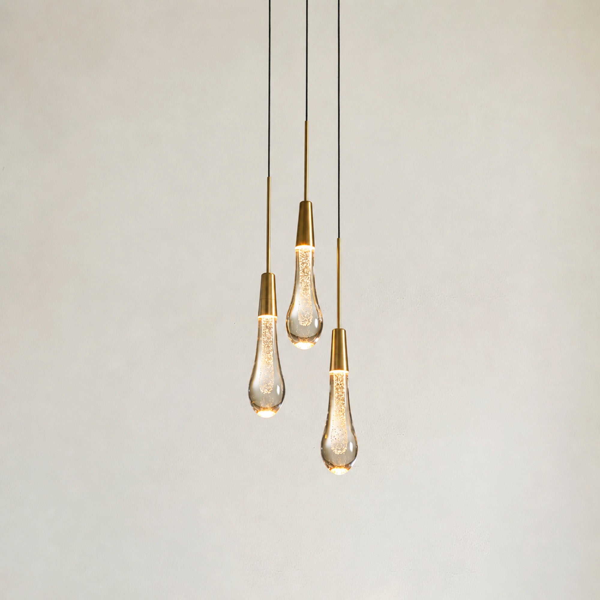 Soltaire Cluster Pendant