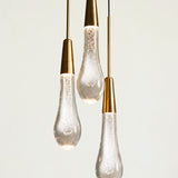Soltaire Cluster Pendant