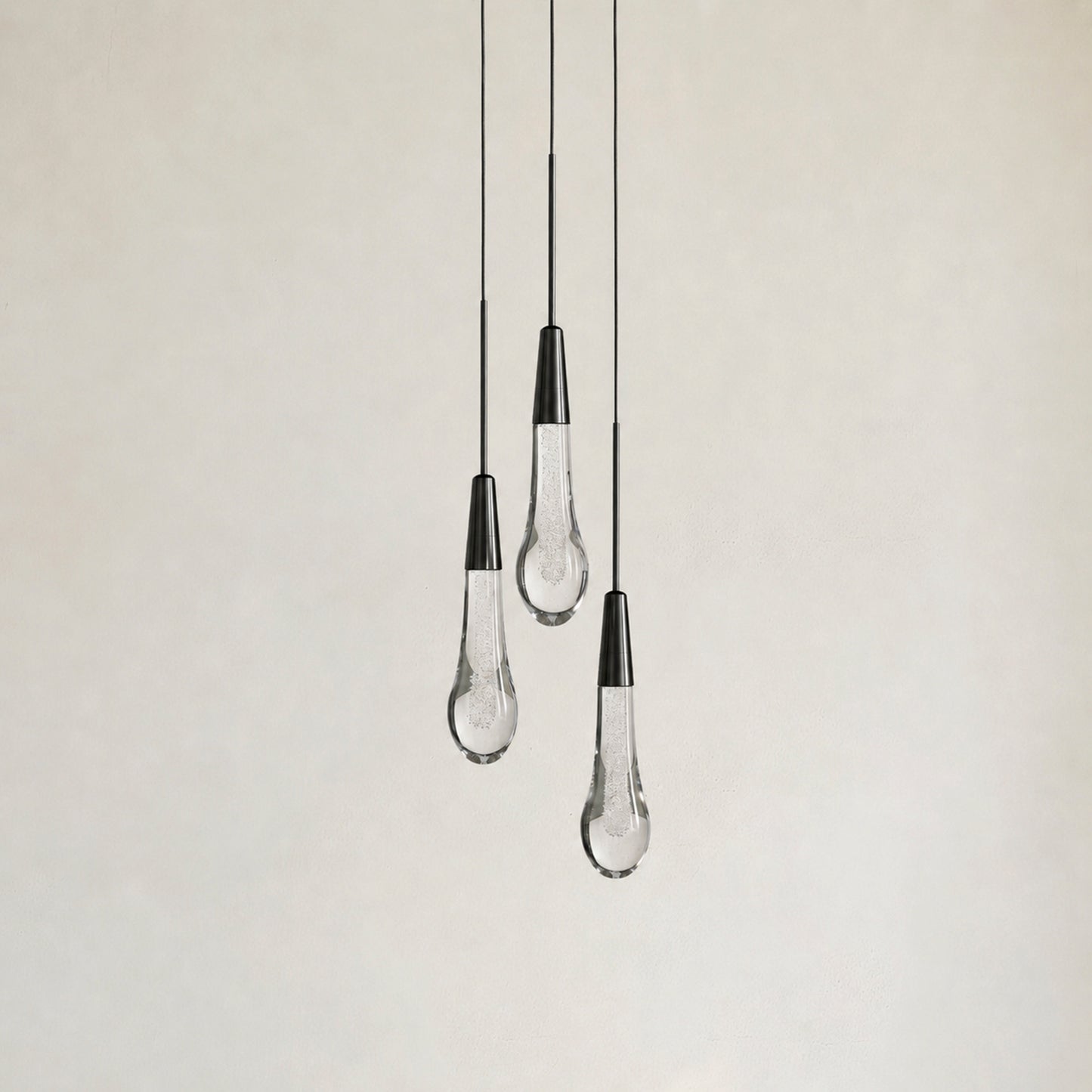 Soltaire Cluster Pendant