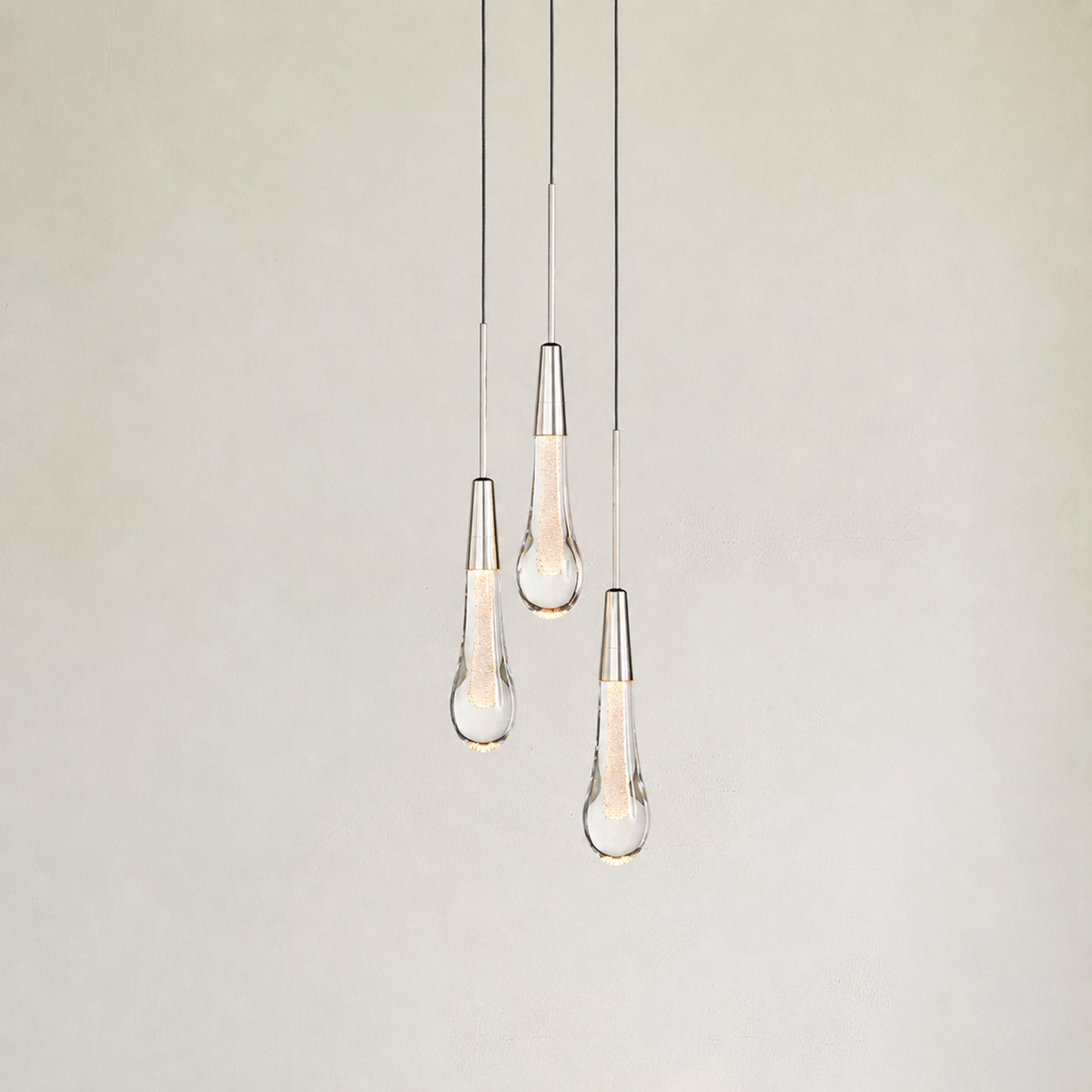 Soltaire Cluster Pendant