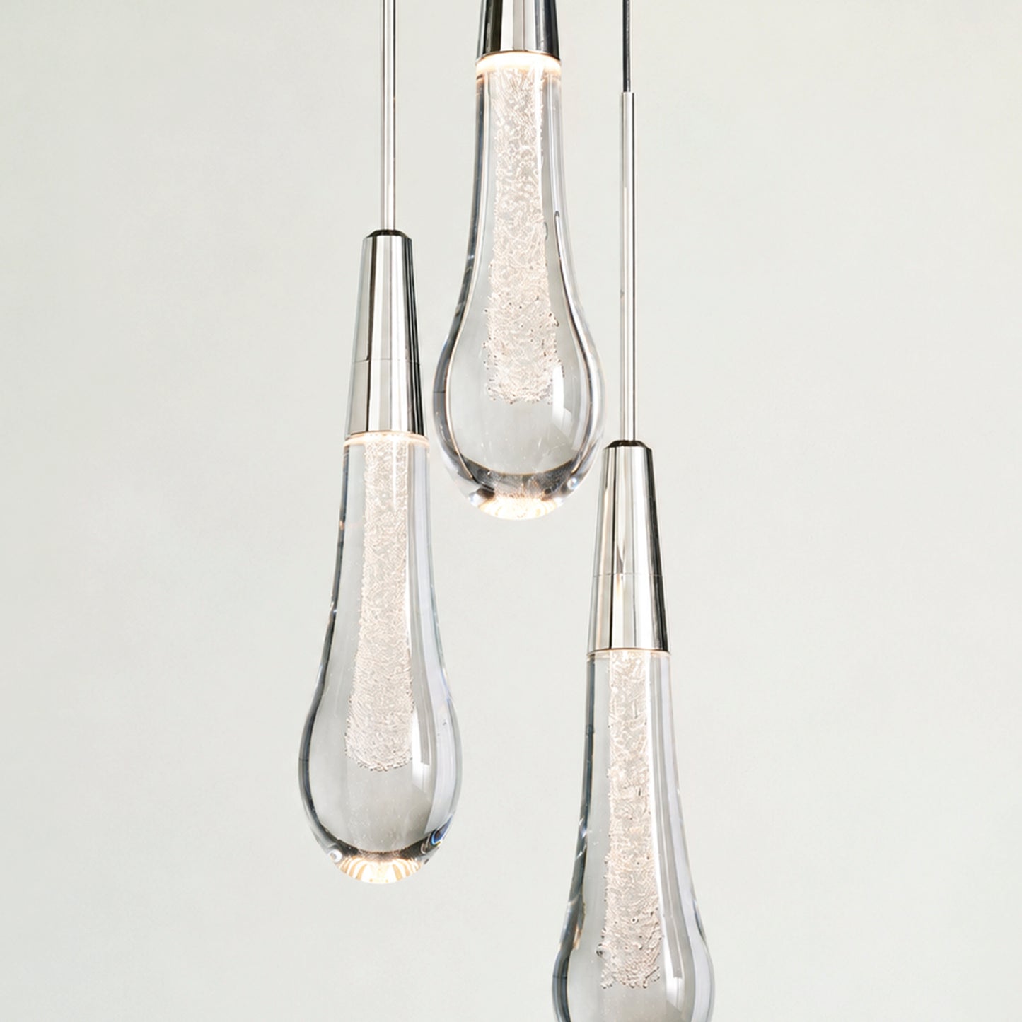 Soltaire Cluster Pendant