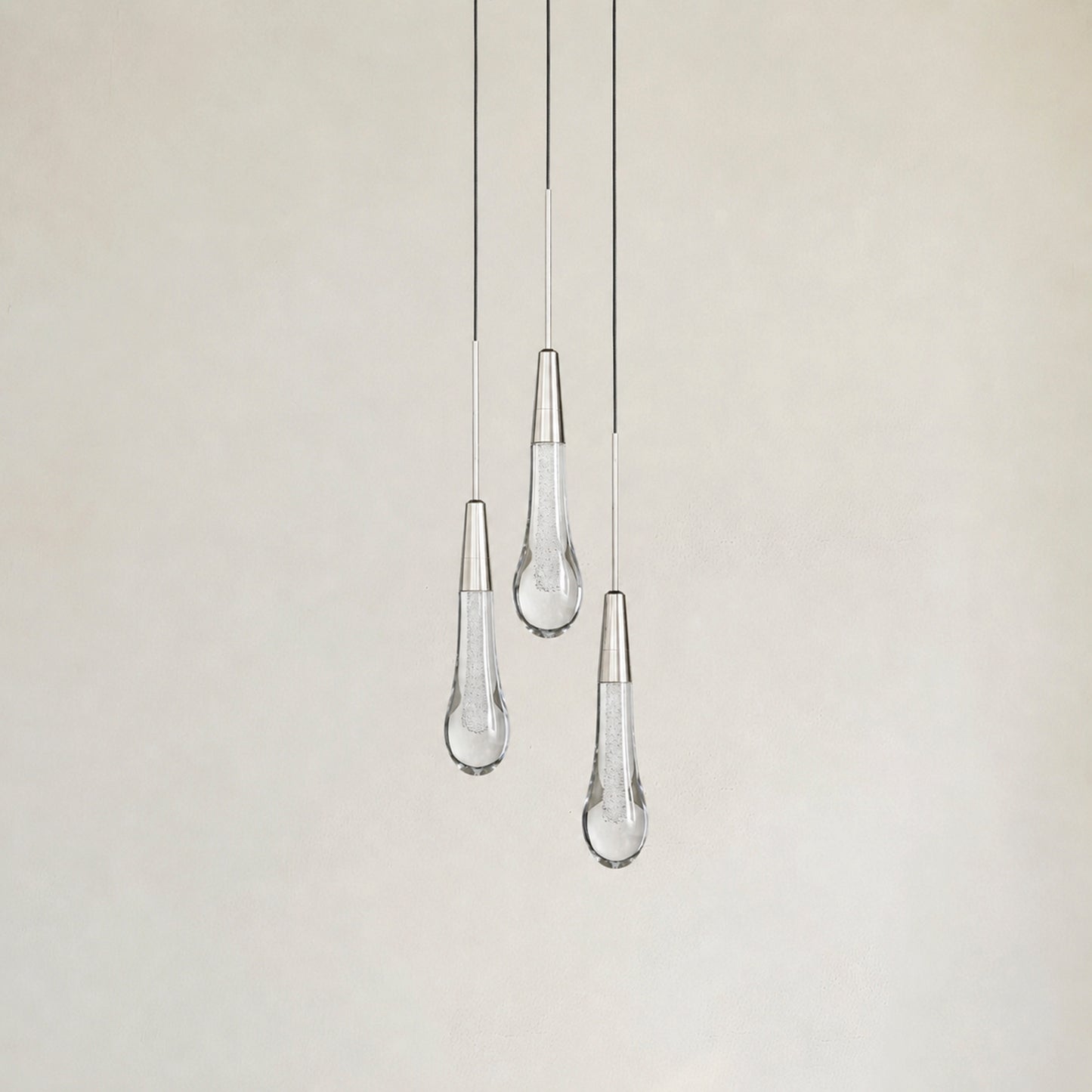 Soltaire Cluster Pendant