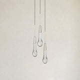 Soltaire Cluster Pendant