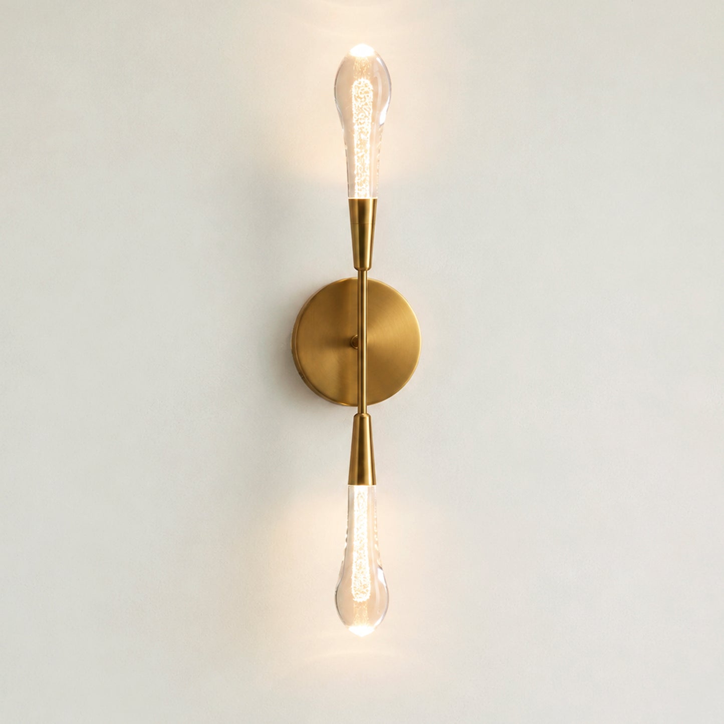 Soltaire Double Sconce