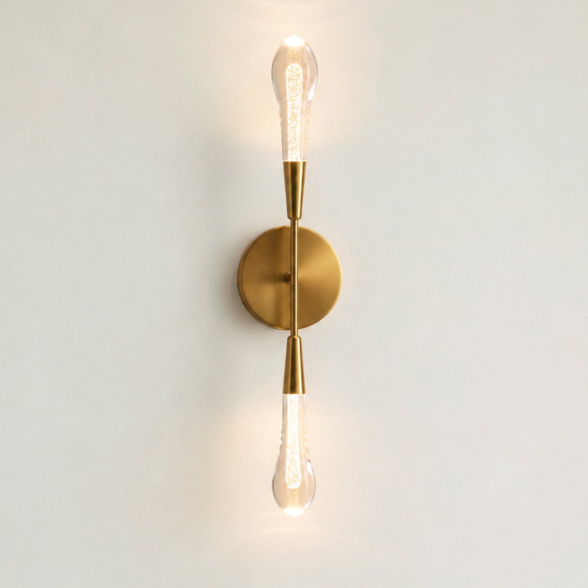 Soltaire Double Sconce
