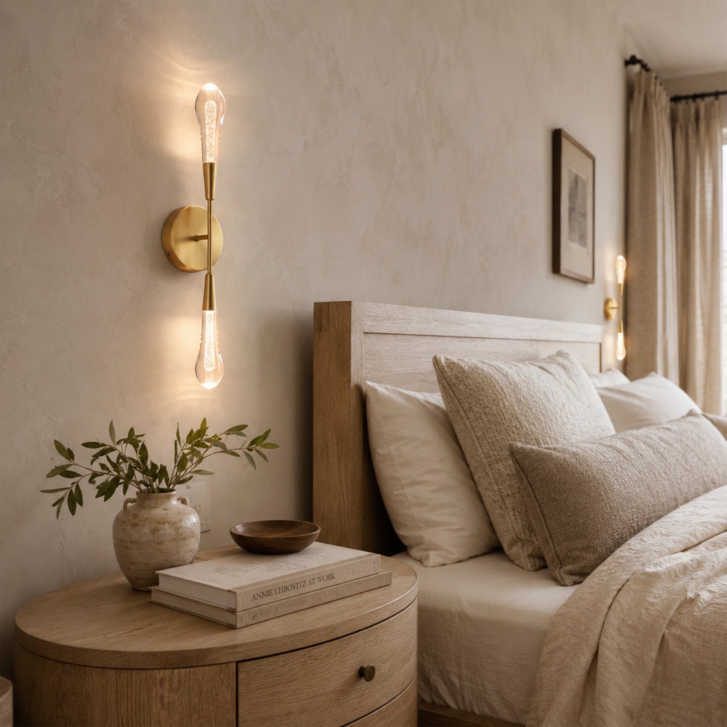 Soltaire Double Sconce