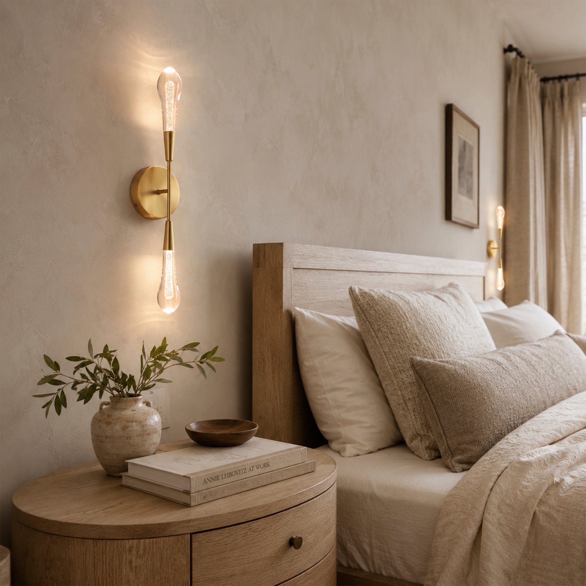 Soltaire Double Sconce