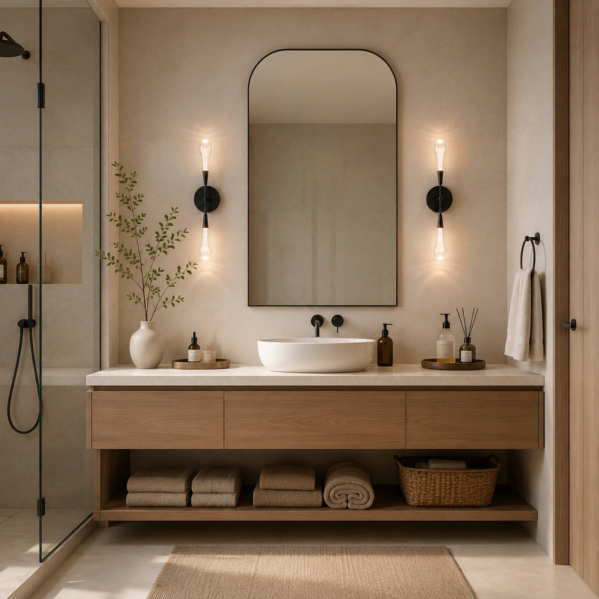 Soltaire Double Sconce