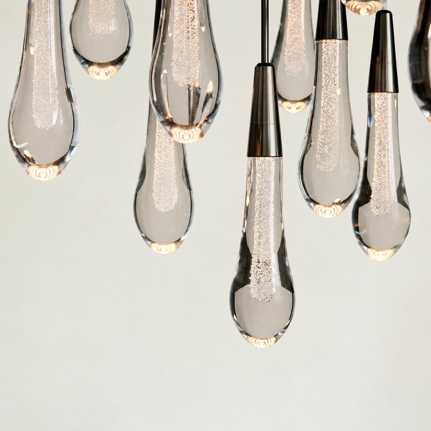 Soltaire Modern Round Chandelier 17" 24" 36" 58"