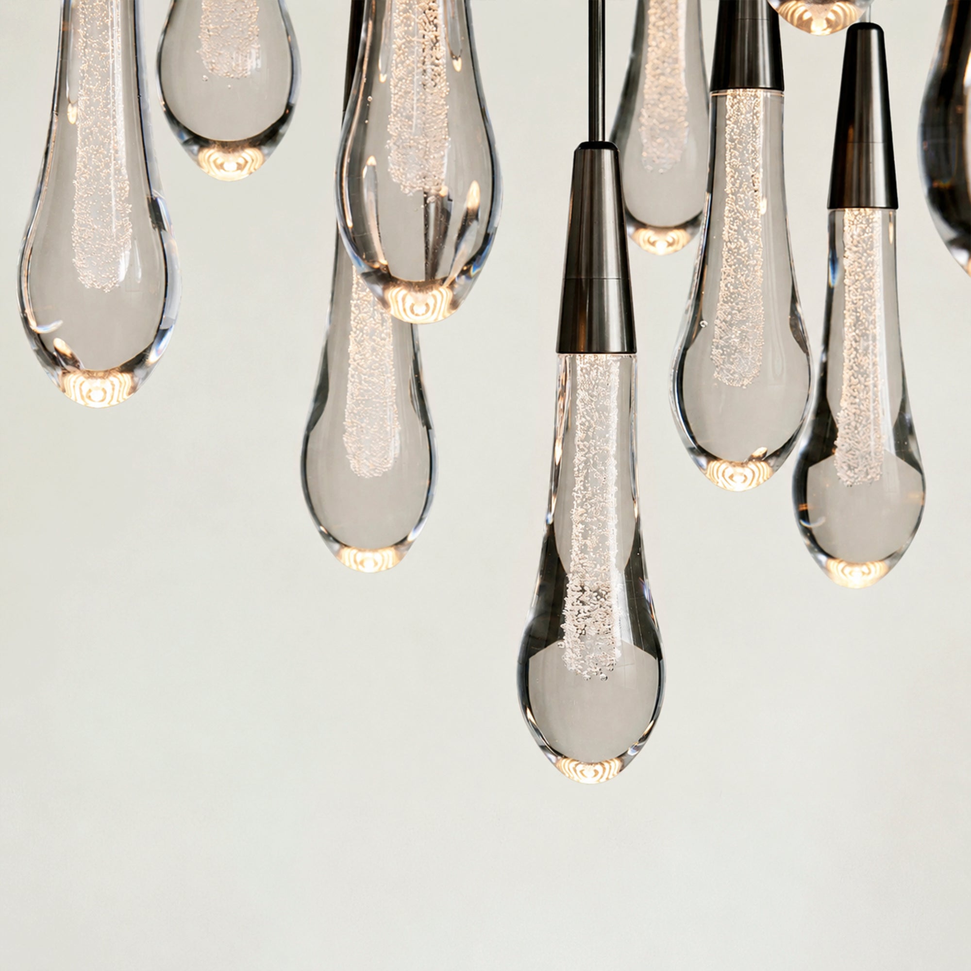 Soltaire Modern Round Chandelier 17" 24" 36" 58"