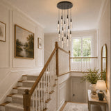 Soltaire Modern Round Chandelier 17" 24" 36" 58"