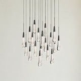 Soltaire Modern Round Chandelier 17" 24" 36" 58"
