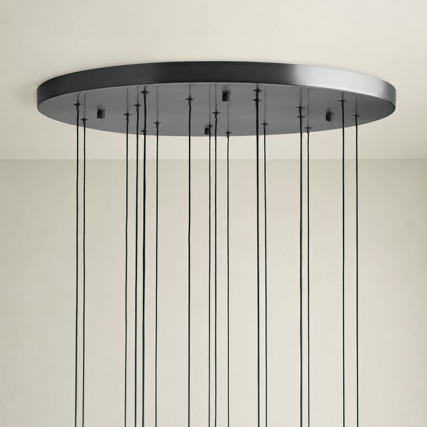 Soltaire Modern Round Chandelier 17" 24" 36" 58"