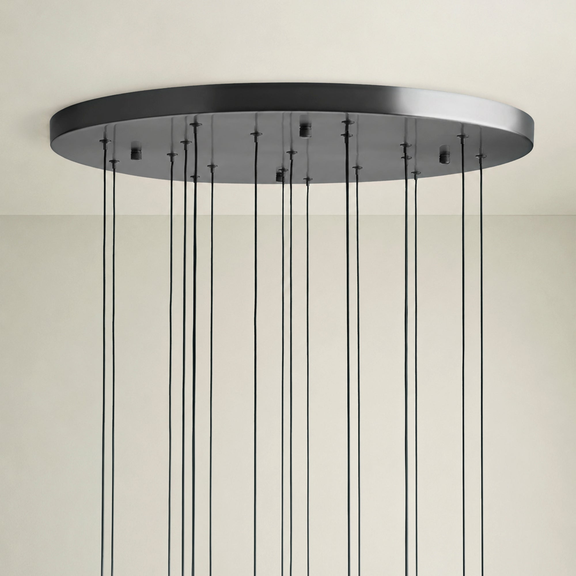 Soltaire Modern Round Chandelier 17" 24" 36" 58"