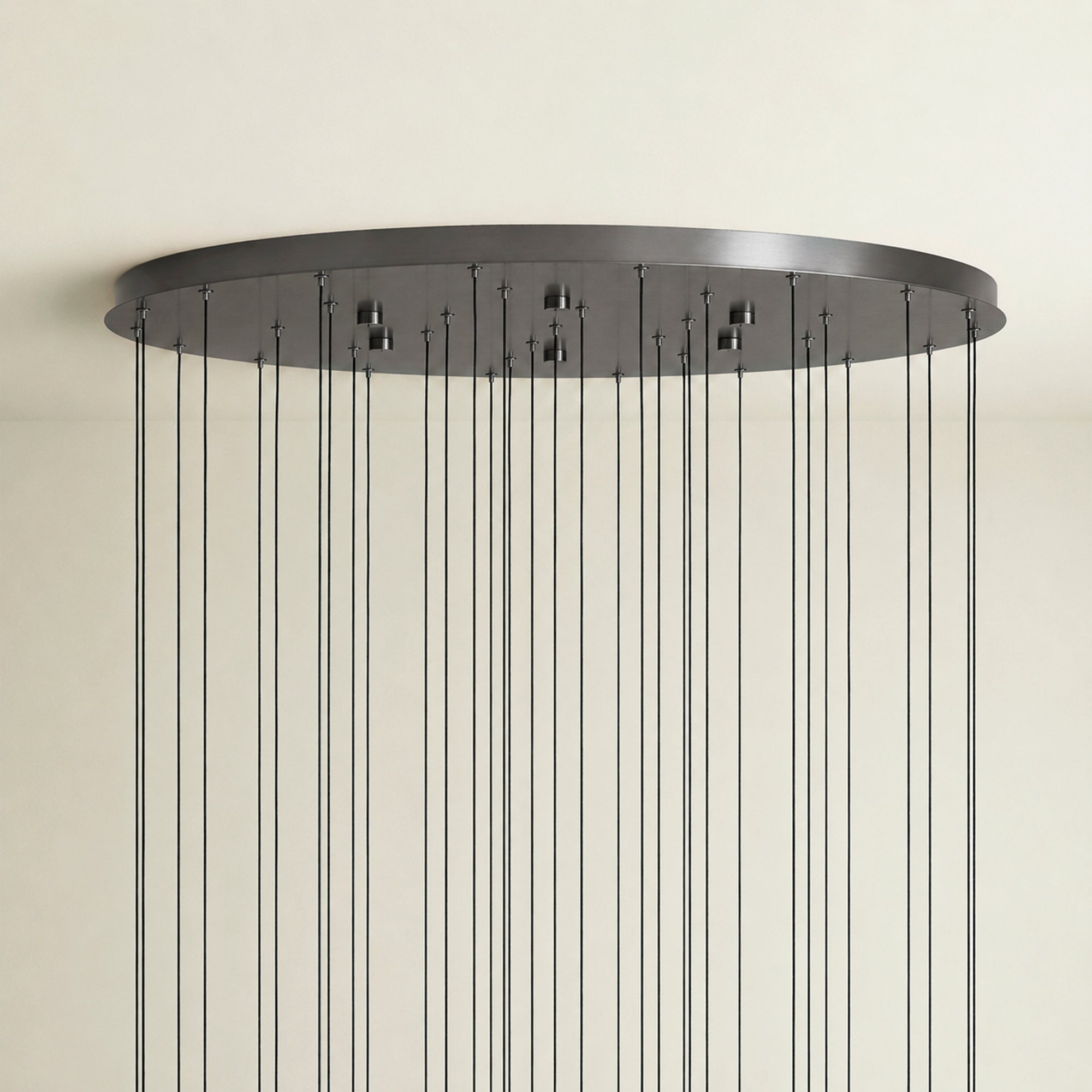 Soltaire Modern Round Chandelier 17" 24" 36" 58"